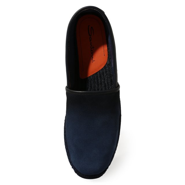 фото Замшевые эспадрильи santoni