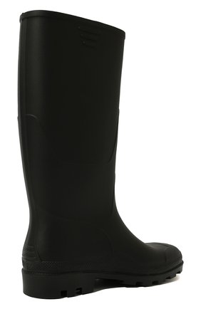 Мужские резиновые сапоги icon DSQUARED2 черного цвета, арт. RBM0002 35804971 | Фото 5 (Материал утеплителя: Без утеплителя; Материал внутренний: Текстиль; Кросс-КТ: резиновые; Мужское Кросс-КТ: Сапоги-обувь; Материал внешний: Резина)
