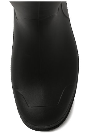 Мужские резиновые сапоги DSQUARED2 черного цвета, арт. RBM0002 35804970 | Фото 6 (Материал утеплителя: Без утеплителя; Материал внутренний: Текстиль; Кросс-КТ: резиновые; Мужское Кросс-КТ: Сапоги-обувь; Материал внешний: Резина)