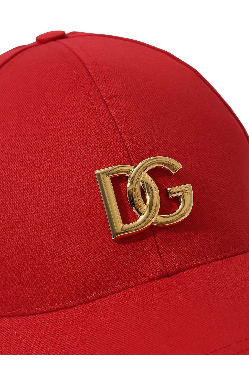 Мужской хлопковая бейсболка DOLCE & GABBANA красного цвета по цене 35650 руб., арт. GH590A/GF091 | Фото 4 Мужской хлопковая бейсболка DOLCE & GABBANA красного цвета, арт. GH590A/GF091 | Фото 4 (Материал: Текстиль, Хлопок)
