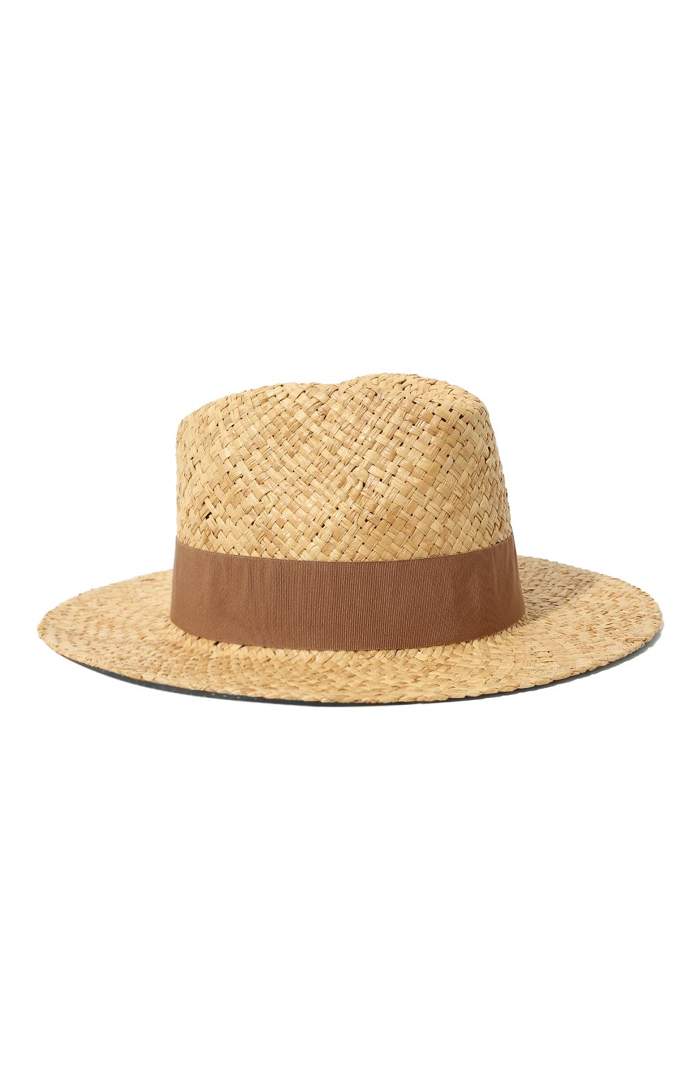 Женская шляпа MARYAN MEHLHORN бежевого цвета, арт. M6717329 | Фото 1 (Материал: Растительное волокно)