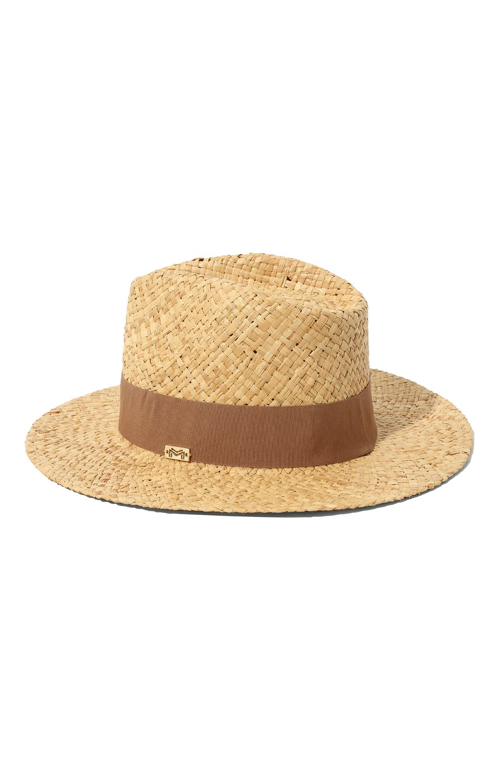 Женская шляпа MARYAN MEHLHORN бежевого цвета, арт. M6717329 | Фото 4 (Материал: Растительное волокно)
