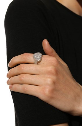Женское кольцо LEVASHOVAELAGINA серебряного цвета, арт. koji/r | Фото 2 (Материал: Металл)