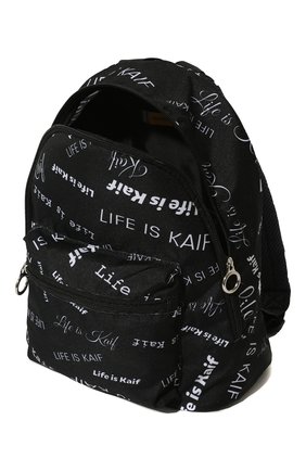 Детская рюкзак MUMOFSIX черного цвета, арт. MOSSS22_BP | Фото 3 (Материал: Текстиль)