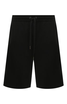 Мужские хлопковые шорты DOLCE & GABBANA черного цвета по цене 55100 руб., арт. GVEMAZ/G7C8H | Фото 1 Мужские хлопковые шорты DOLCE & GABBANA черного цвета, арт. GVEMAZ/G7C8H | Фото 1 (Длина Шорты М: Ниже колена; Материал внешний: Хлопок; Стили: Спорт-шик; Принт: Без принта; Случай: Повседневный)
