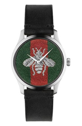 Женские часы g-timeless GUCCI бесцветного цвета по цене 124200 руб., арт. YA1264149 | Фото 1 Женские часы g-timeless GUCCI бесцветного цвета, арт. YA1264149 | Фото 1 (Механизм: Кварц; Материал корпуса: Сталь; Цвет циферблата: Другое)
