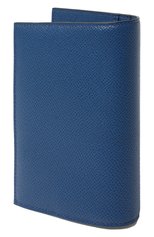Мужской кожаная обложка для паспорта DOLCE & GABBANA синего цвета, арт. BP2215/AZ602 | Фото 2 (Материал: Натуральная кожа; Кросс-КТ: обложки и футляры)