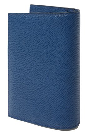 Мужской кожаная обложка для паспорта DOLCE & GABBANA синего цвета, арт. BP2215/AZ602 | Фото 2 (Материал: Натуральная кожа; Кросс-КТ: футляры для документов)