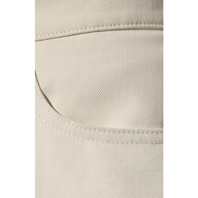 фото Брюки из хлопка и льна jil sander