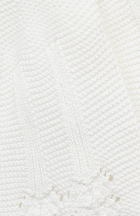 Детский хлопковый кардиган TARTINE ET CHOCOLAT белого цвета, арт. TU18021/18M-3A | Фото 3 (Кросс-КТ НВ: Кардиганы; Ростовка одежда: 18 мес | 86 см, 24 мес | 92 см, 3 мес | 62 см)