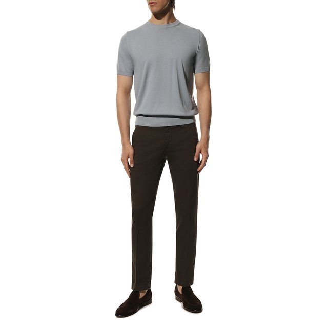 фото Хлопковые брюки moorer