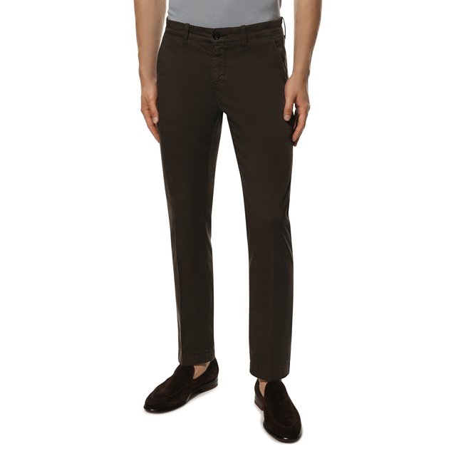 фото Хлопковые брюки moorer