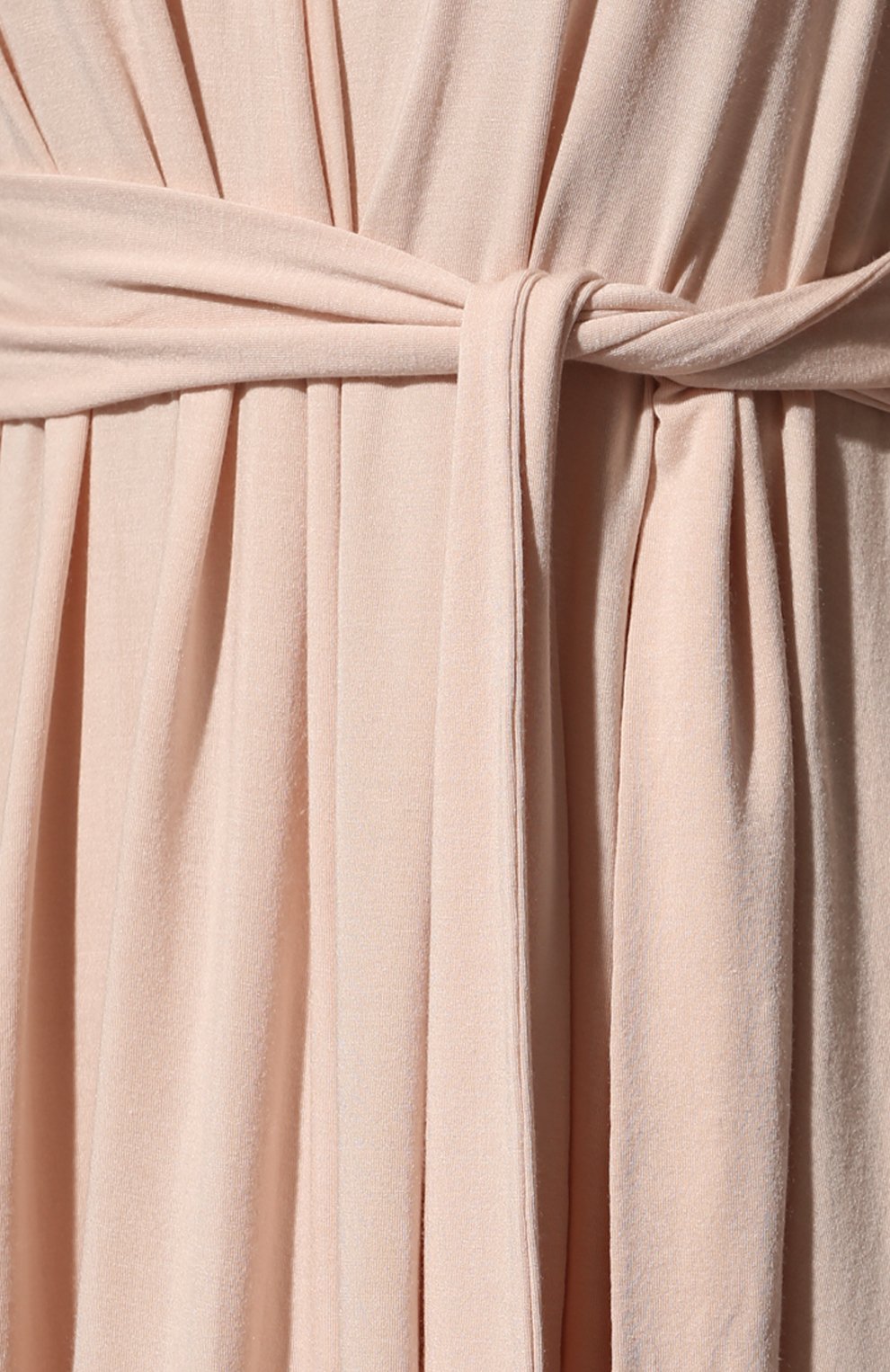 Женский халат RITRATTI MILANO пудрового цвета, арт. 73610 | Фото 5 (Материал внешний: Синтетический материал)