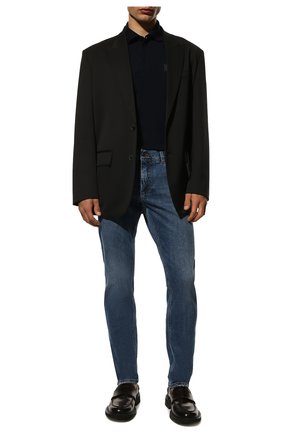 Мужские джинсы DOLCE & GABBANA синего цвета по цене 79850 руб., арт. GYJCCD/G8FS5 | Фото 2 Мужские джинсы DOLCE & GABBANA синего цвета, арт. GYJCCD/G8FS5 | Фото 2 (Материал внешний: Хлопок, Деним; Длина (брюки, джинсы): Стандартные; Кросс-КТ: Деним; Силуэт М (брюки): Прямые; Стили: Кэжуэл)