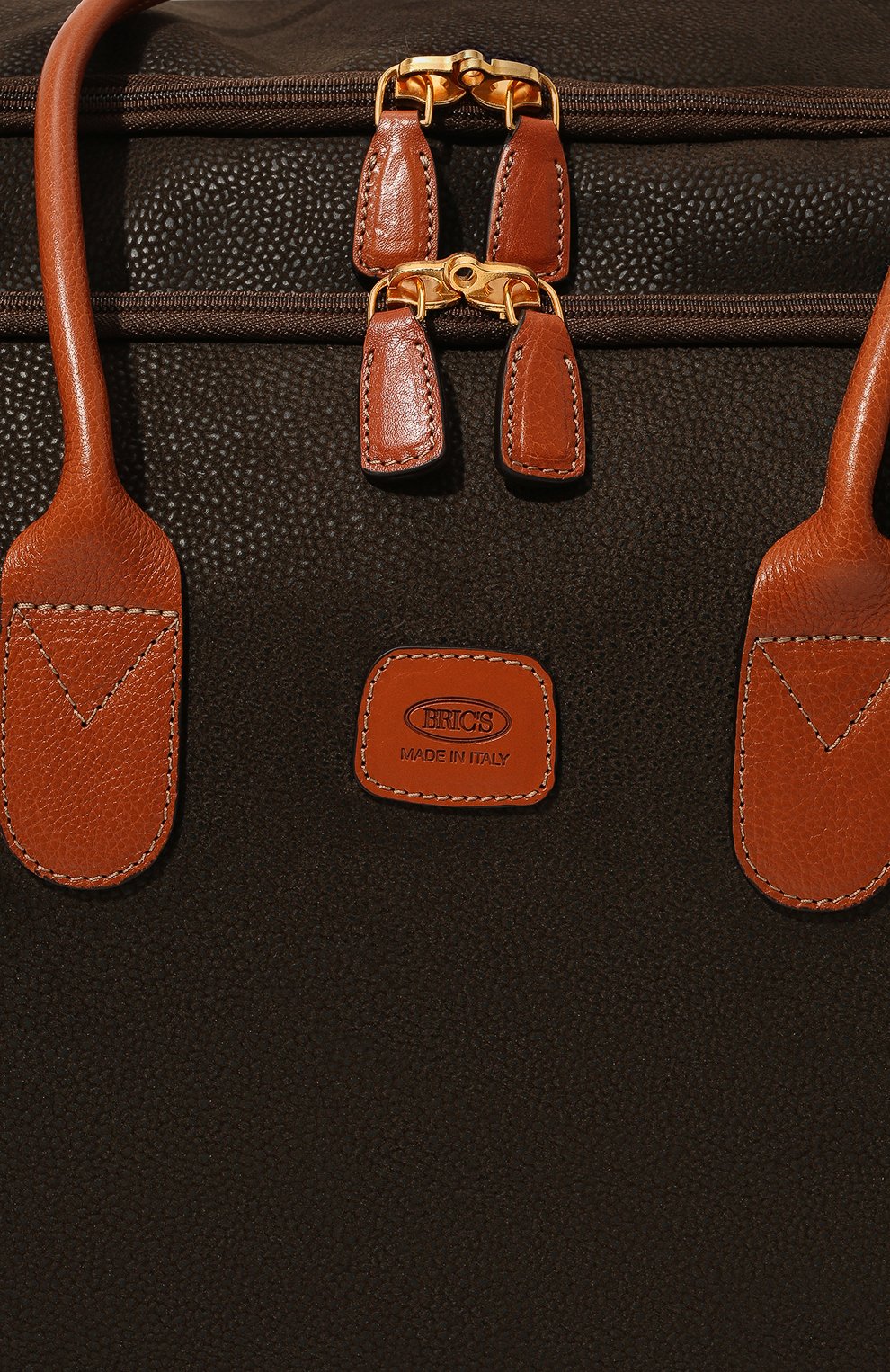 Женская дорожная сумка life  BRIC`S хаки цвета, арт. BLF05221 | Фото 5 (Материал: Пластик, Резина; Размер: large)