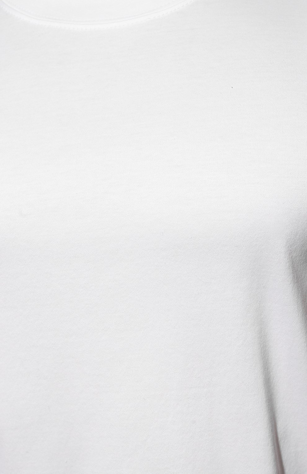 Мужская хлопковая футболка BRUNELLO CUCINELLI белого цвета, арт. 221M0T611308 | Фото 5 (Принт: Без принта; Рукава: Короткие; Длина (для топов): Стандартные; Материал внешний: Хлопок; Стили: Кэжуэл)