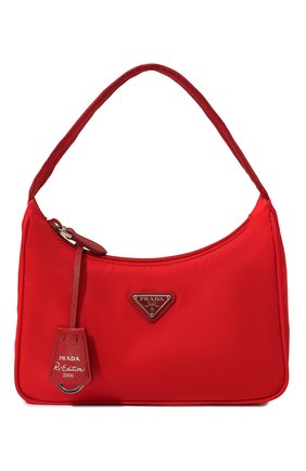 Женская сумка prada re-edition 2000 PRADA красного цвета по цене 820500 тенге, арт. 1NE515-RDH0-F0011 | Фото 8 Женская сумка prada re-edition 2000 PRADA красного цвета, арт. 1NE515-RDH0-F0011 | Фото 8 (Сумки-технические: Сумки top-handle; Материал: Текстиль; Размер: small)