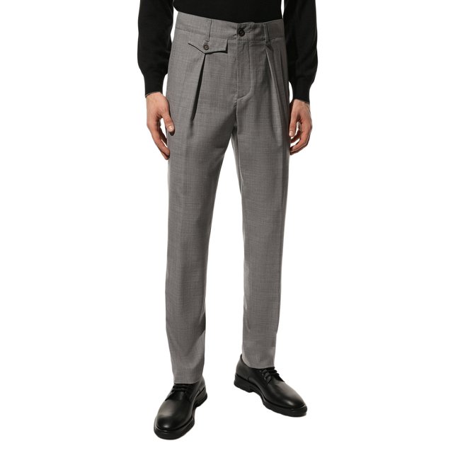 фото Шерстяные брюки canali
