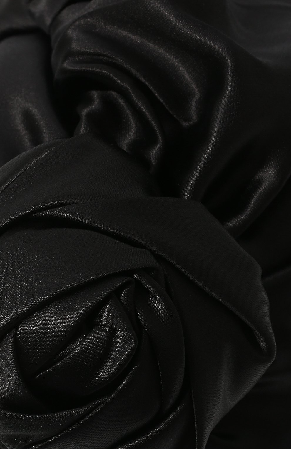 Женская шелковый тюрбан PANFIL черного цвета, арт. 0-Tur-R | Фото 4 (Материал: Текстиль, Ш�елк; Женское Кросс-КТ: Шапка-тюрбан)