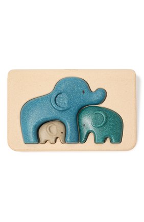 Детского пазл слоники PLAN TOYS разноцветного цвета, арт. 4635 | Фото 1