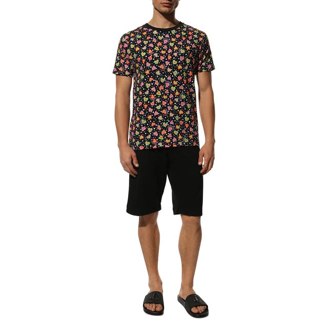 фото Хлопковая футболка moschino