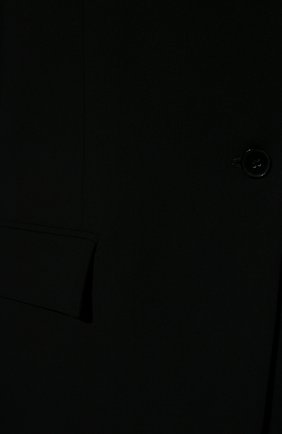 Женский жакет из вискозы AGREEG черного цвета, арт. 13081678 | Фото 5 (Рукава: Длинные; Длина (для топов): Удлиненные; Случай: Формальный; 1-2-бортные: Однобортные; Материал внешний: Вискоза; Стили: Минимализм; Женское Кросс-КТ: Жакет-одежда)
