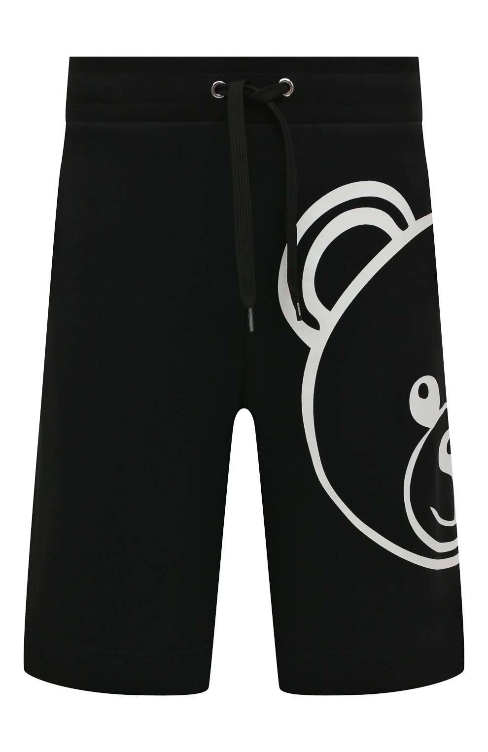 Мужские хлопковые домашние шорты MOSCHINO черного цвета, арт. A4314/8121 | Фото 1 (Кросс-КТ: домашняя одежда; Материал внешний: Хлопок)