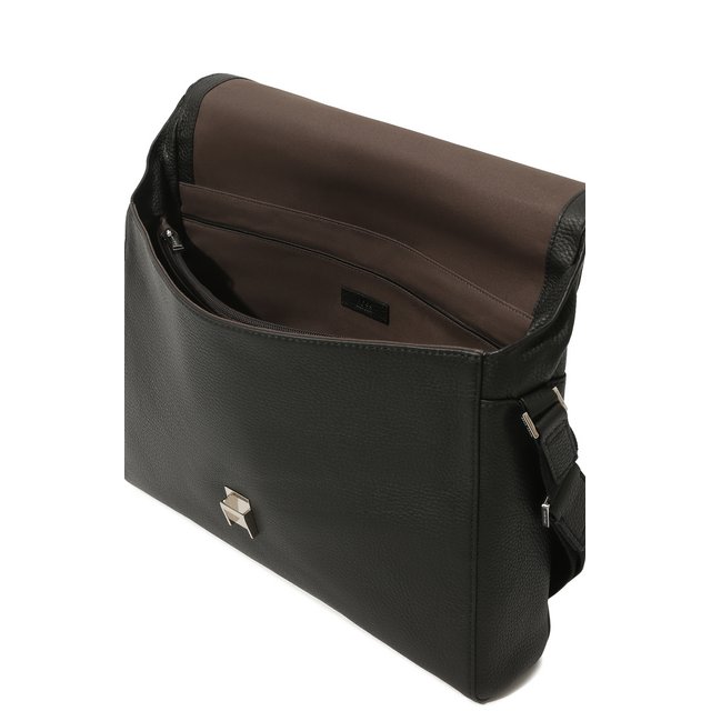 Кожаный портфель BOSS 50466664, цвет чёрный, размер NS - фото 5