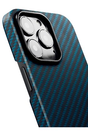 Чехол magez для iphone 13 pro max PITAKA синего цвета по цене 0 руб., арт. KI1308PM | Фото 2 Чехол magez для iphone 13 pro max PITAKA синего цвета, арт. KI1308PM | Фото 2