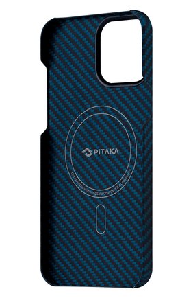 Чехол magez для iphone 13 pro max PITAKA синего цвета по цене 0 руб., арт. KI1308PM | Фото 3 Чехол magez для iphone 13 pro max PITAKA синего цвета, арт. KI1308PM | Фото 3