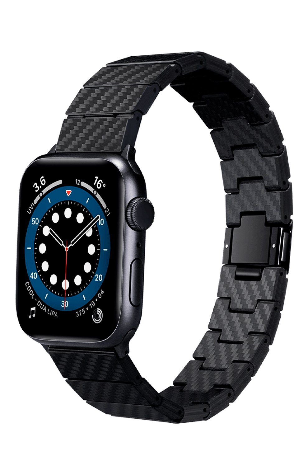 Ремешок для apple watch modern 38/40/41mm PITAKA черного цвета, арт. AWB1001 | Фото 1