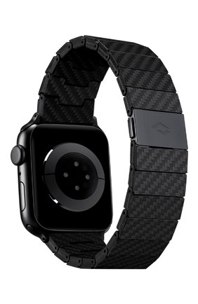 Ремешок для apple watch modern 38/40/41mm PITAKA черного цвета по цене 11990 руб., арт. AWB1001 | Фото 3 Ремешок для apple watch modern 38/40/41mm PITAKA черного цвета, арт. AWB1001 | Фото 3