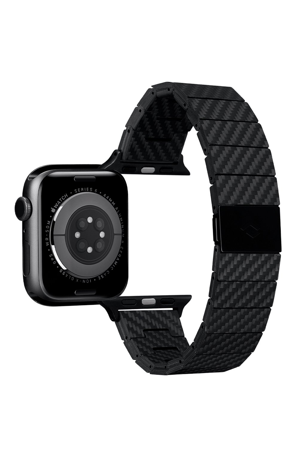 Ремешок для apple watch modern 38/40/41mm PITAKA черного цвета по цене 11990 руб., арт. AWB1001 | Фото 4 Ремешок для apple watch modern 38/40/41mm PITAKA черного цвета, арт. AWB1001 | Фото 4
