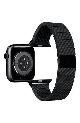 Ремешок для apple watch modern 38/40/41mm PITAKA черного цвета по цене 11990 руб., арт. AWB1001 | Фото 4 Ремешок для apple watch modern 38/40/41mm PITAKA черного цвета, арт. AWB1001 | Фото 4