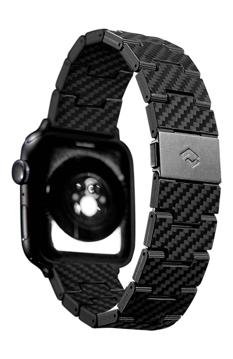 Ремешок для apple watch retro 38/40/41mm PITAKA черного цвета по цене 11990 руб., арт. AWB1002 | Фото 3 Ремешок для apple watch retro 38/40/41mm PITAKA черного цвета, арт. AWB1002 | Фото 3