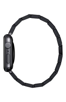 Ремешок для apple watch retro 42/44/45mm PITAKA черного цвета по цене 11990 руб., арт. AWB1004 | Фото 2 Ремешок для apple watch retro 42/44/45mm PITAKA черного цвета, арт. AWB1004 | Фото 2