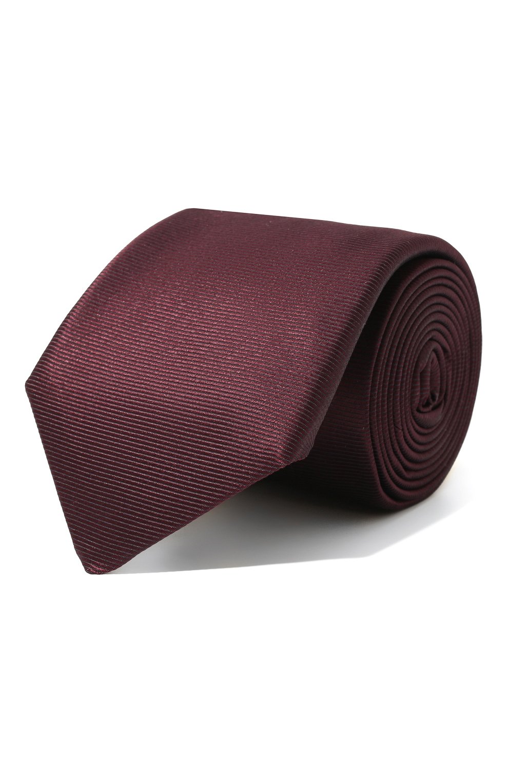 Мужской шелковый галстук CANALI бордового цвета, арт. 18/HJ03497 | Фото 1 (Материал: Текстиль, Шелк; Принт: Без принта)
