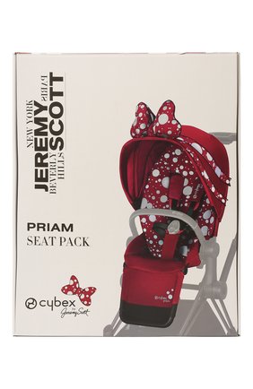 Детского набор чехлов для коляски cybex priam iii fe js petticoat CYBEX красного цвета, арт. 521001859 | Фото 1