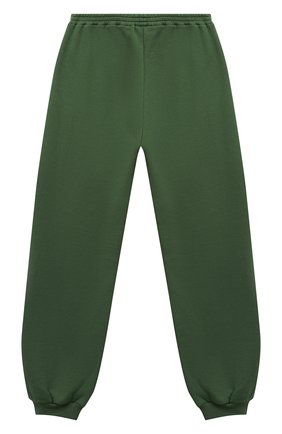Детские хлопковые джоггеры GUCCI хаки цвета по цене 0 руб., арт. 680335/XJD0V | Фото 2 Детские хлопковые джоггеры GUCCI хаки цвета, арт. 680335/XJD0V | Фото 2 (Материал внешний: Хлопок)
