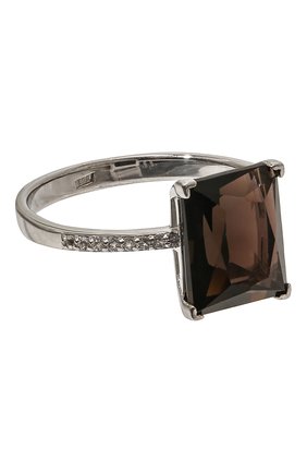 Женское кольцо SECRETS JEWELRY коричневого цвета, арт. КДТДБТС00012 | Фото 1 (Материал: Серебро)
