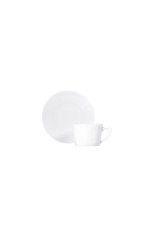 Чайная чашка с блюдцем naxos BERNARDAUD белого цвета, арт. 0510/89 | Фото 1 (Ограничения доставки: fragile-2)