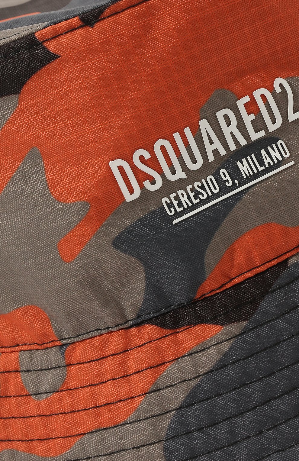 Мужская панама DSQUARED2 оранжевого цвета по цене 21400 руб., арт. HAM0031 16805525 | Фото 4 Мужская панама DSQUARED2 оранжевого цвета, арт. HAM0031 16805525 | Фото 4 (Материал: Текстиль, Синтетический материал)