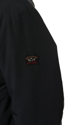 Мужская утепленная куртка PAUL&SHARK темно-синего цвета, арт. 12312000/INM | Фото 5 (Кросс-КТ: Куртка; Рукава: Длинные; Материал внешний: Синтетический материал; Мужское Кросс-КТ: утепленные куртки; Материал подклада: Синтетический материал; Длина (верхняя одежда): Короткие; Стили: Кэжуэл)