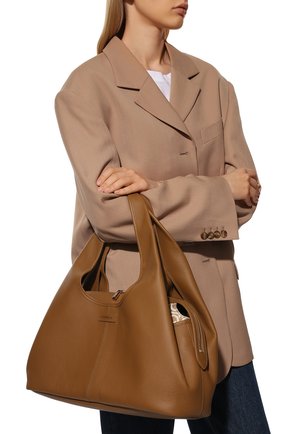 Женская сумка bianca COCCINELLE светло-коричневого цвета по цене 44100 руб., арт. E1 MHA 13 01 01 | Фото 2 Женская сумка bianca COCCINELLE светло-коричневого цвета, арт. E1 MHA 13 01 01 | Фото 2 (Сумки-технические: Сумки top-handle; Материал: Натуральная кожа; Размер: large)