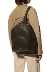 Женский рюкзак lea COCCINELLE хаки цвета, арт. E1 M60 14 02 01 | Фото 2 (Материал: Натуральная кожа; Стили: Кэжуэл; Размер: large)
