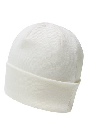 Детского шерстяная шапка IL TRENINO белого цвета, арт. CL 4059/VD | Фото 2 (Материал: Текстиль, Шерсть)