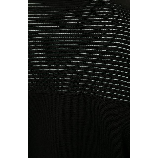 Хлопковый джемпер BOSS 50471789, цвет чёрный, размер 48 - фото 6