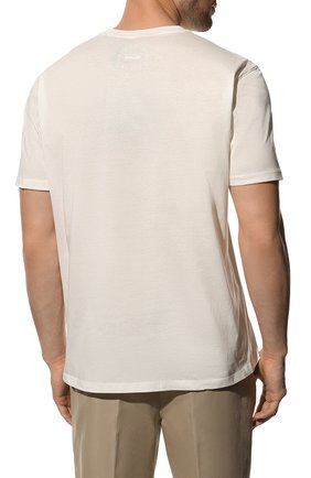 Мужская хлопковая футболка LIMITATO белого цвета, арт. SH00T/T-SHIRT | Фото 4 (Рукава: Короткие; Длина (для топов): Стандартные; Стили: Гранж; Принт: С принтом; Материал внешний: Хлопок)