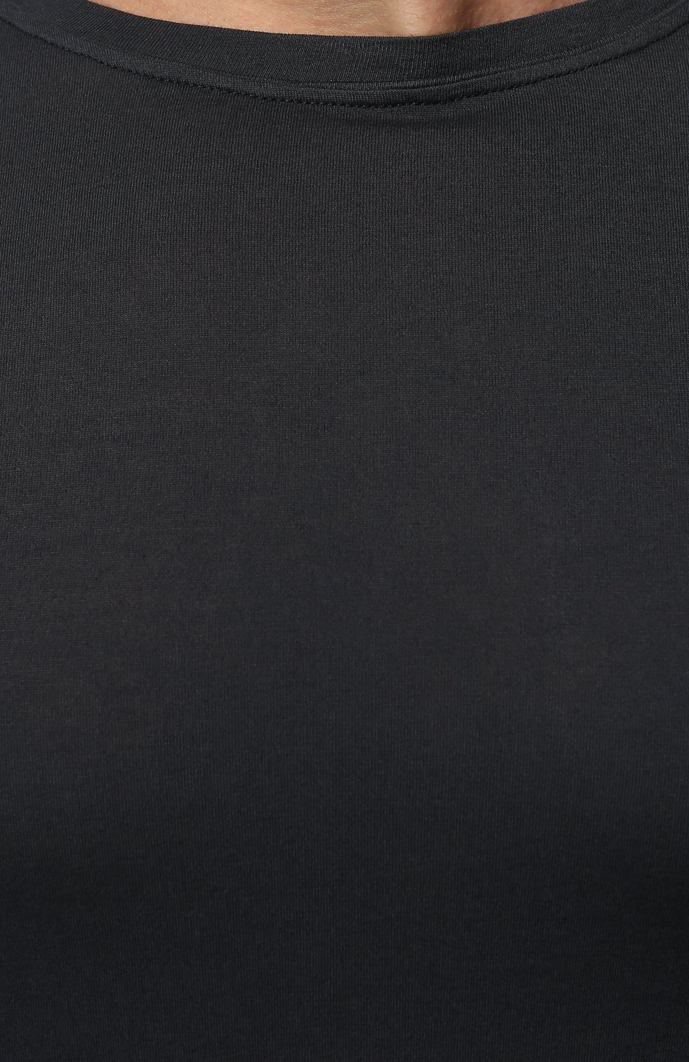 Мужская хлопковая футболка FEDELI темно-серого цвета, арт. 5UID0113 | Фото 5 (Принт: Без принта; Рукава: Короткие; Длина (для топов): Стандартные; Материал внешний: Хлопок; Стили: Кэжуэл)
