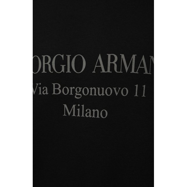 Хлопковый свитшот Giorgio Armani 3GSM81/SJSXZ Фото 5